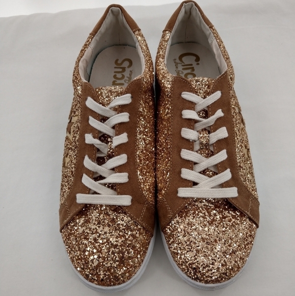 Sam Edelman circus gold/caramel Vanellope sneaker - Picture 1 of 6